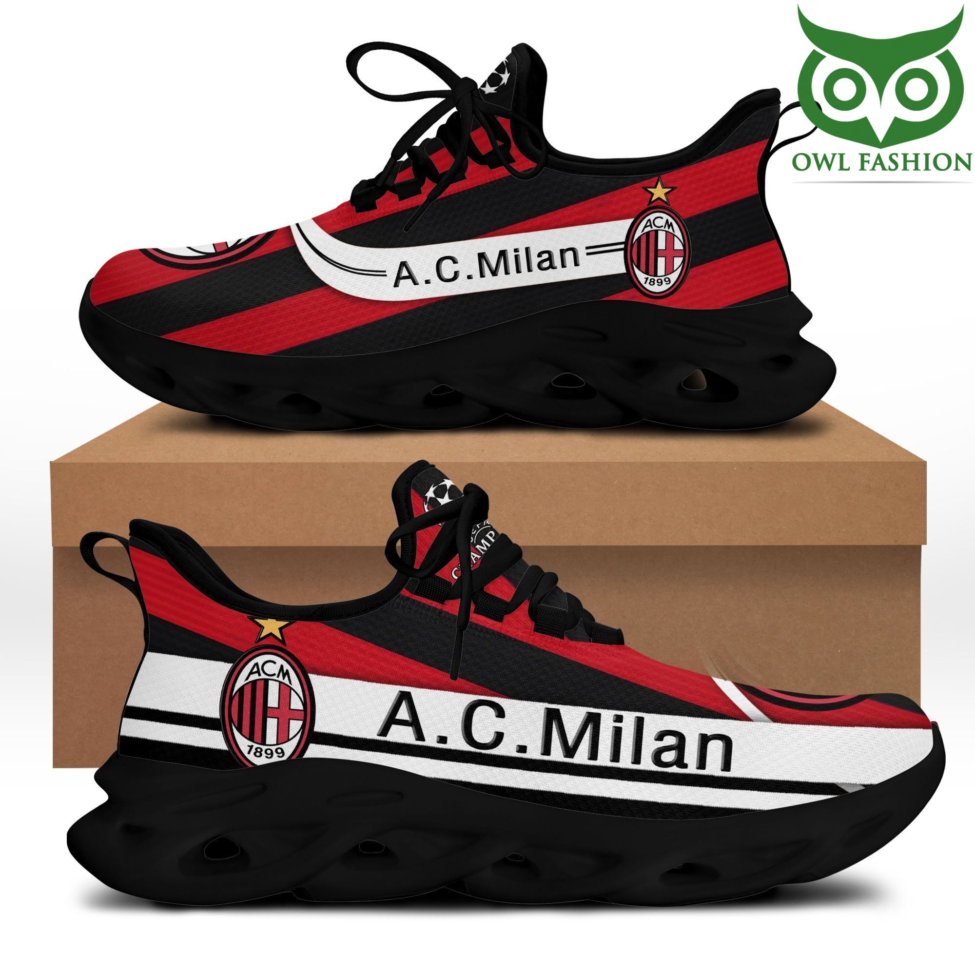 AC Milan Max Soul Shoes Sneakers For Men And Women