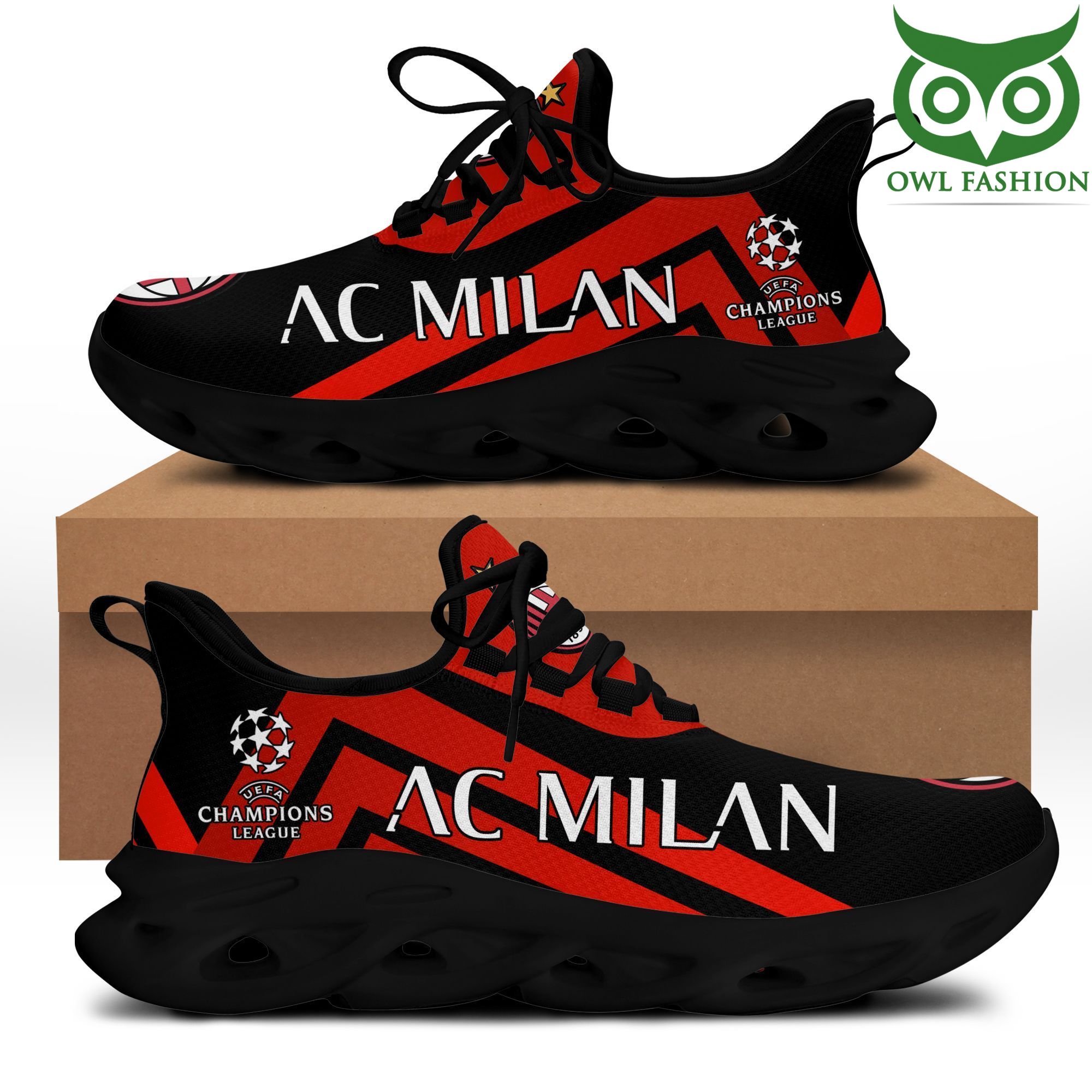 AC Milan Max Soul Shoes Sneakers For Men And Women