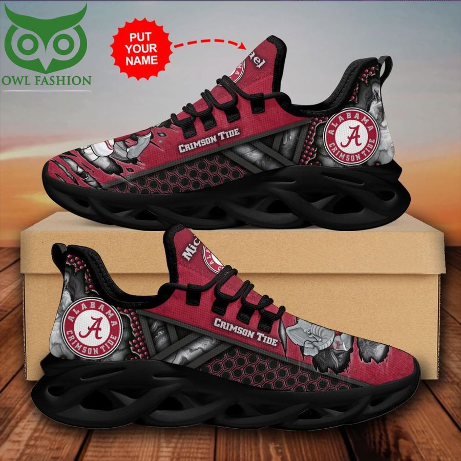 Alabama Crimson Tide Max Soul Shoes Sneakers For Men And Women