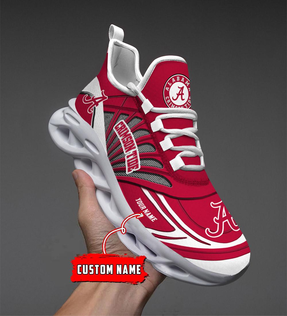 Alabama Crimson Tide Max Soul Shoes Sneakers For Men And Women