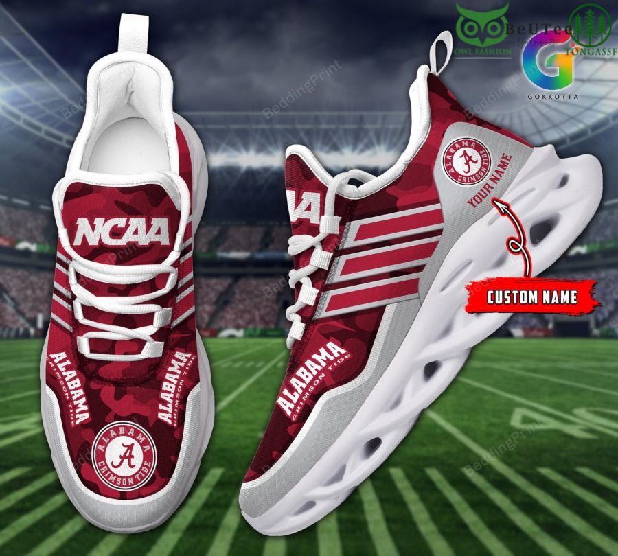 Alabama Crimson Tide Max Soul Shoes Sneakers For Men And Women