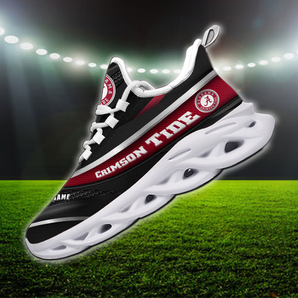 Alabama Crimson Tide NCAA Max Soul Shoes Sneakers For Men And Women