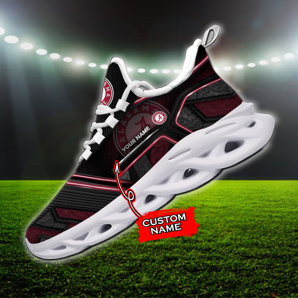 Alabama Crimson Tide NCAA Max Soul Shoes Sneakers For Men And Women
