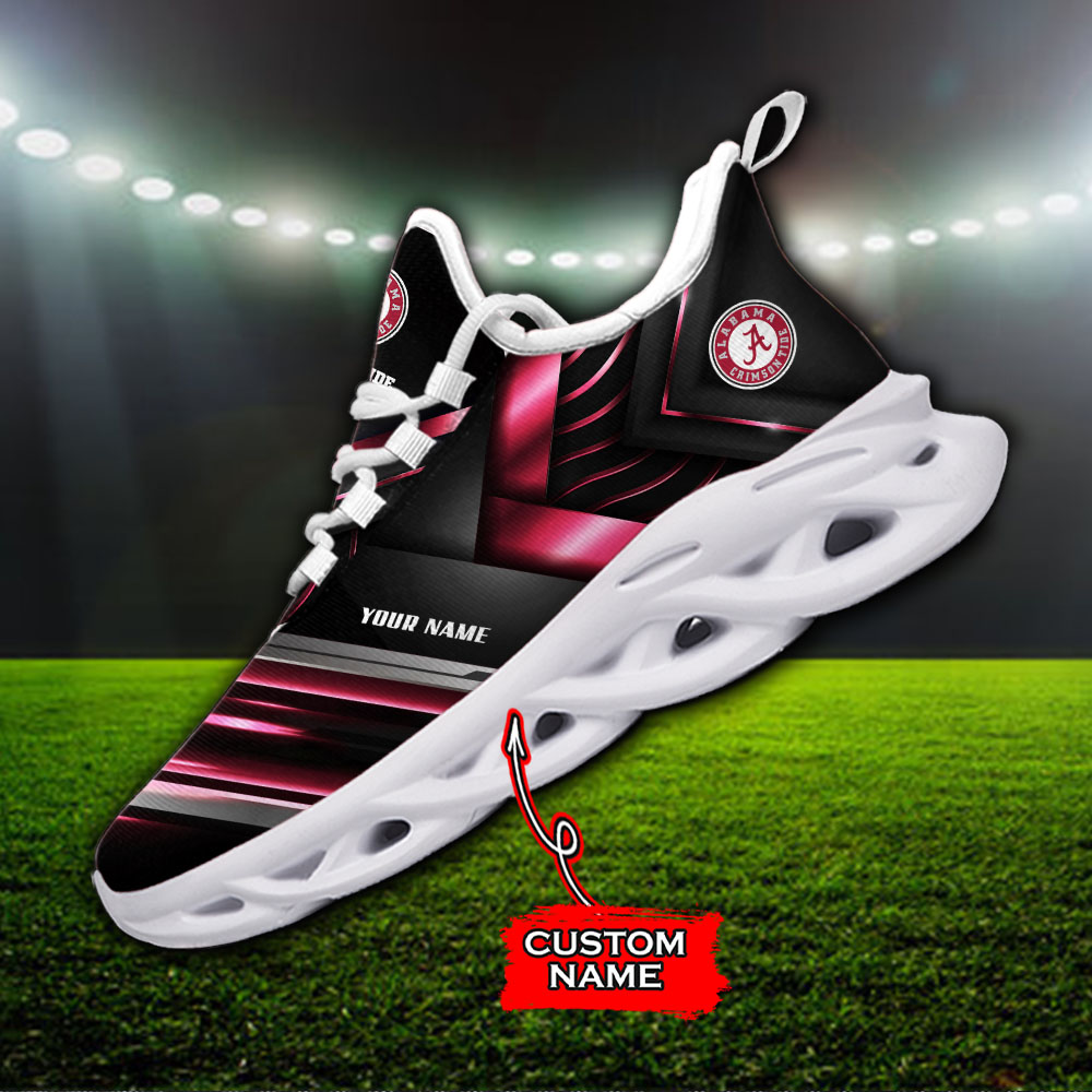 Alabama Crimson Tide NCAA Max Soul Shoes Sneakers For Men And Women