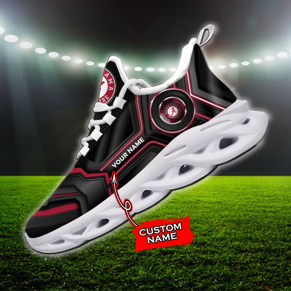 Alabama Crimson Tide NCAA Max Soul Shoes Sneakers For Men And Women