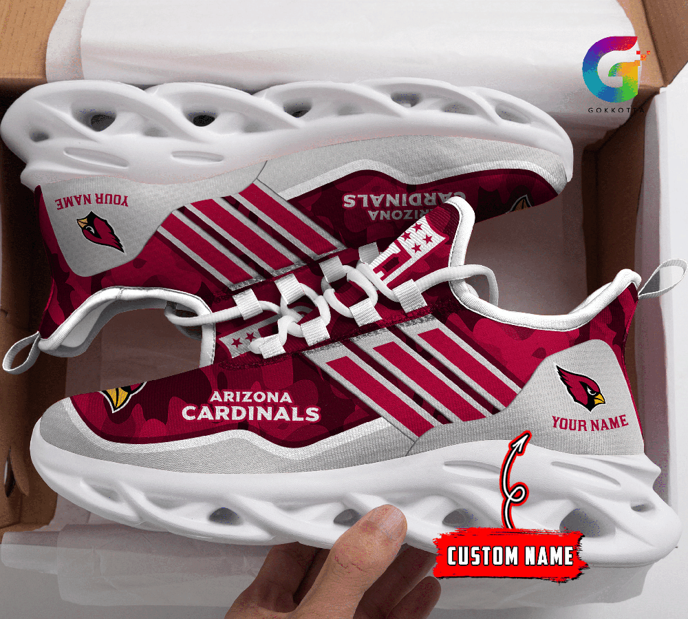 Arizona Cardinals Max Soul Shoes Sneakers For Men And Women