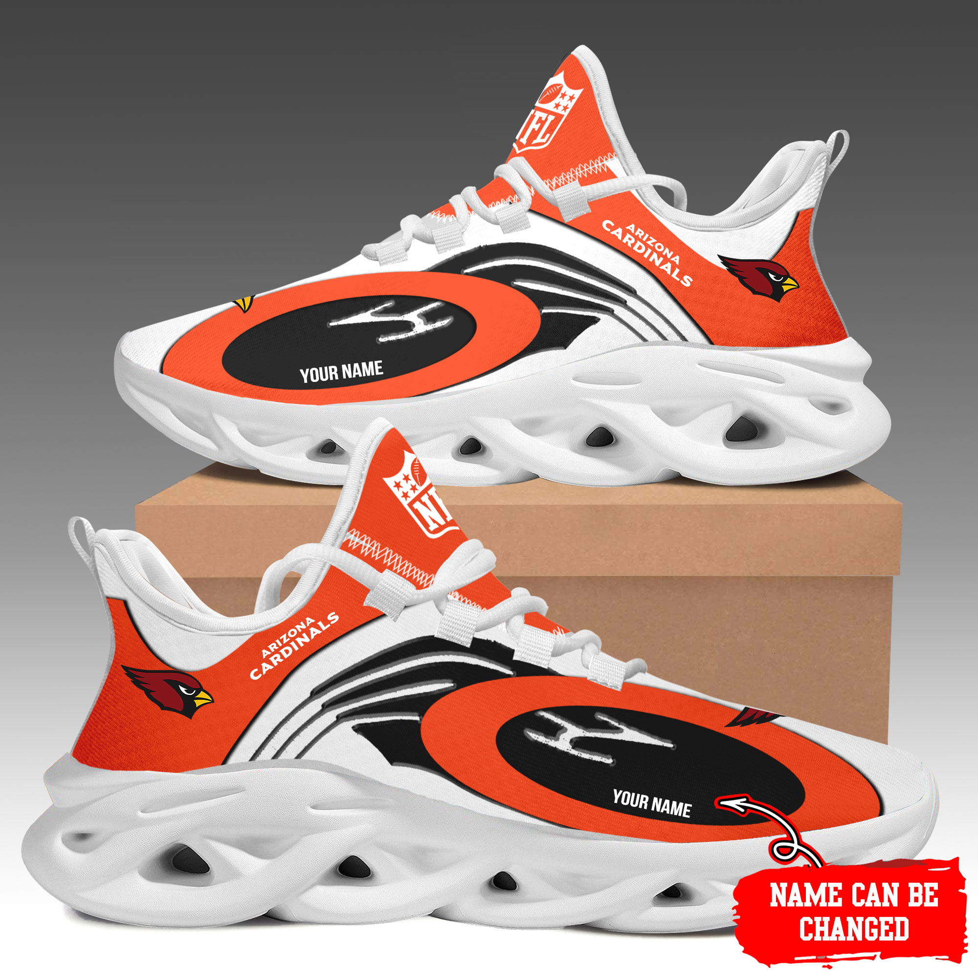 Arizona Cardinals Max Soul Shoes Sneakers For Men And Women