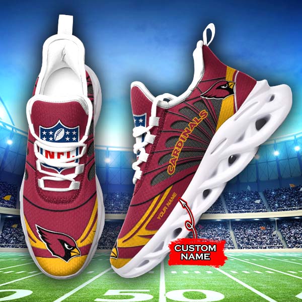 Arizona Cardinals NFL Max Soul Shoes Sneakers For Men And Women