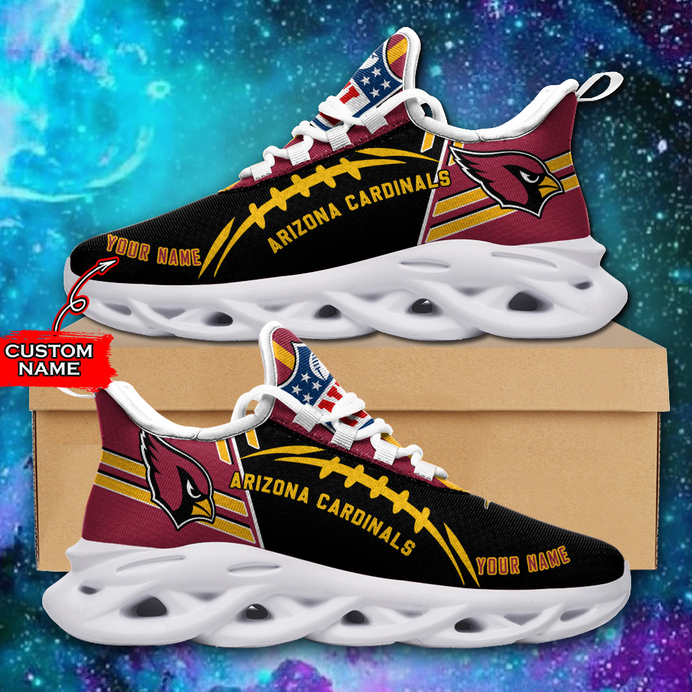 Arizona Cardinals NFL Max Soul Shoes Sneakers For Men And Women