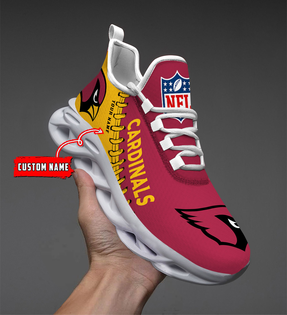 Arizona Cardinals NFL Max Soul Shoes Sneakers For Men And Women