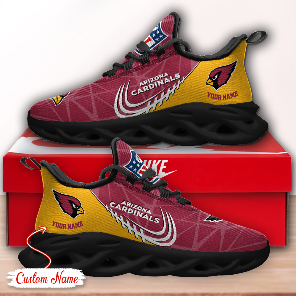 Arizona Cardinals NFL Max Soul Shoes Sneakers For Men And Women