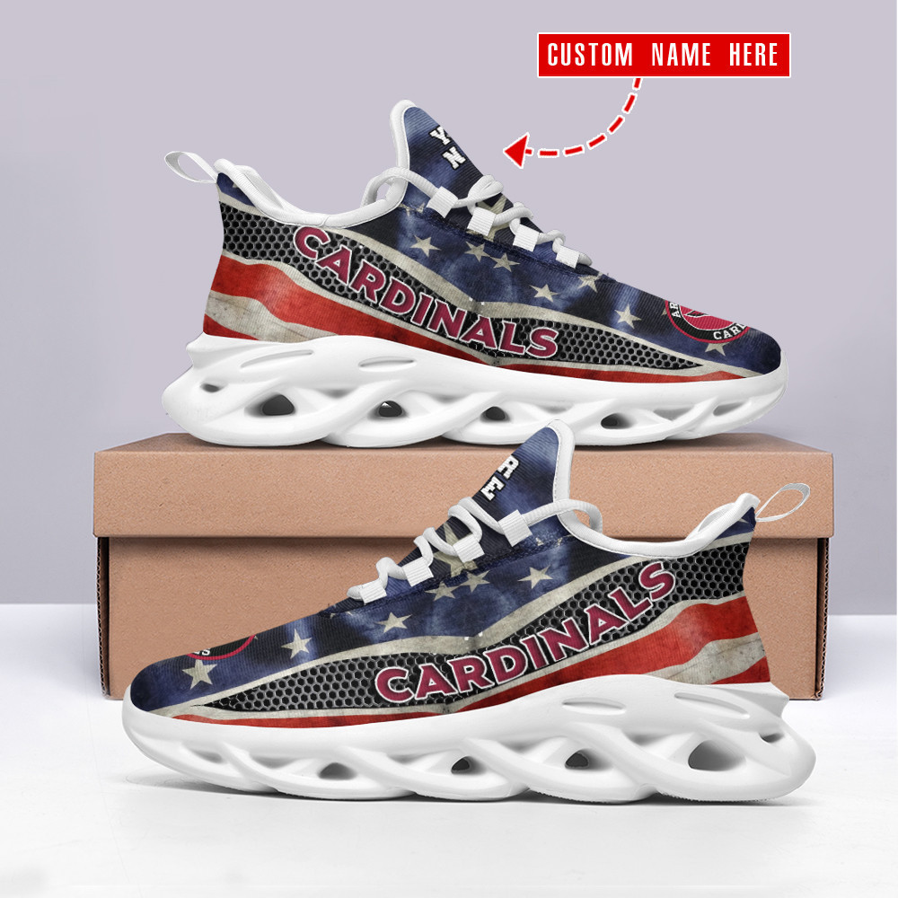 Arizona Cardinals NFL Max Soul Shoes Sneakers For Men And Women
