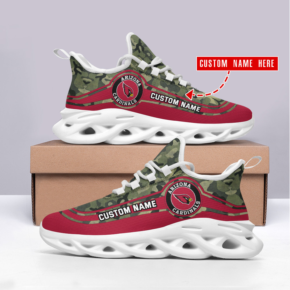 Arizona Cardinals NFL Max Soul Shoes Sneakers For Men And Women