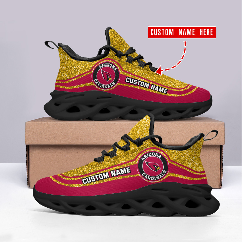 Arizona Cardinals NFL Max Soul Shoes Sneakers For Men And Women