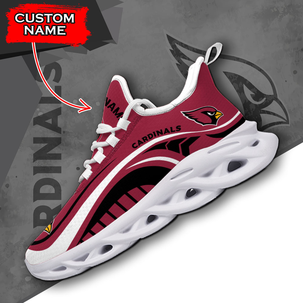 Arizona Cardinals NFL Max Soul Shoes Sneakers For Men And Women
