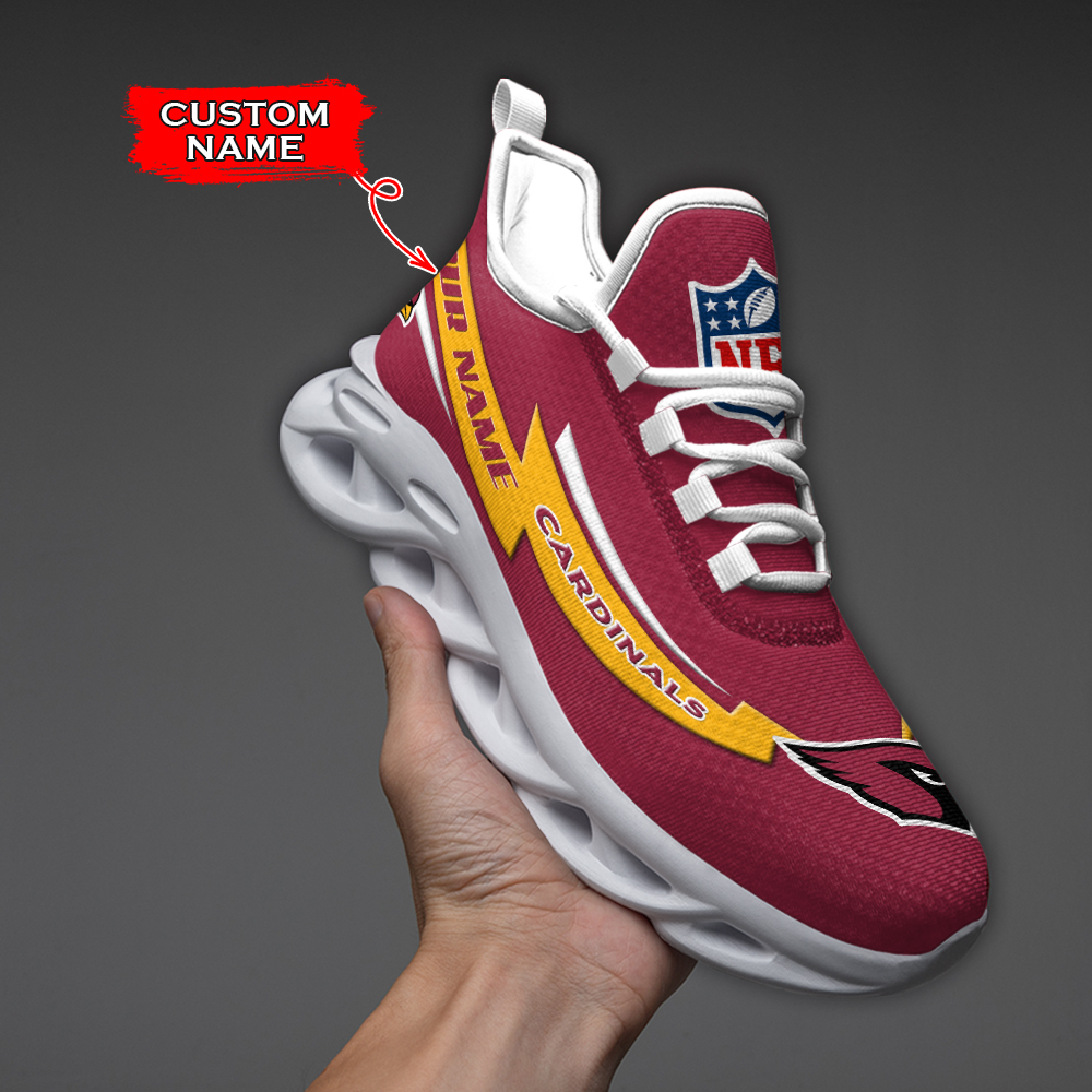 Arizona Cardinals NFL Max Soul Shoes Sneakers For Men And Women