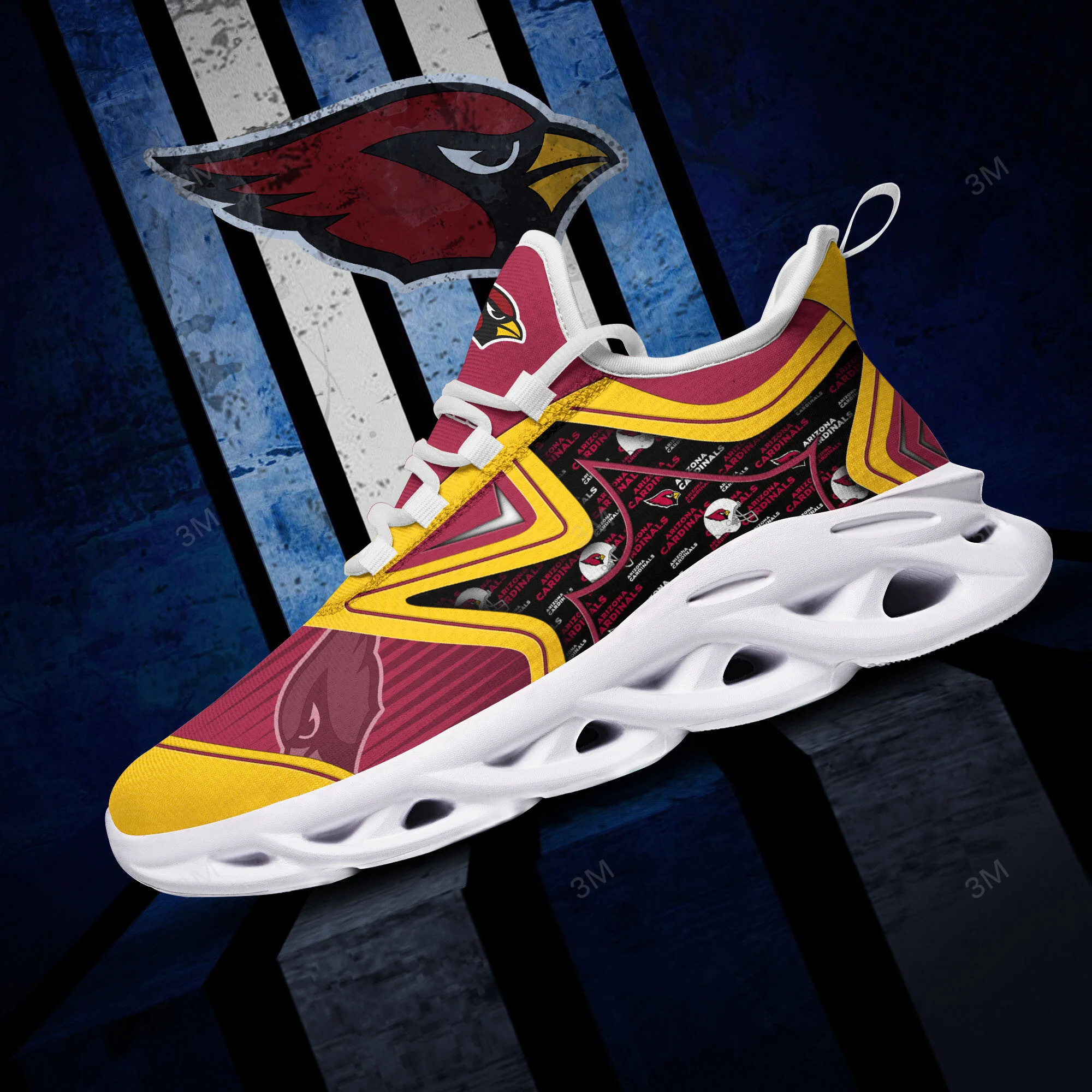 Arizona Cardinals NFL Max Soul Shoes Sneakers For Men And Women
