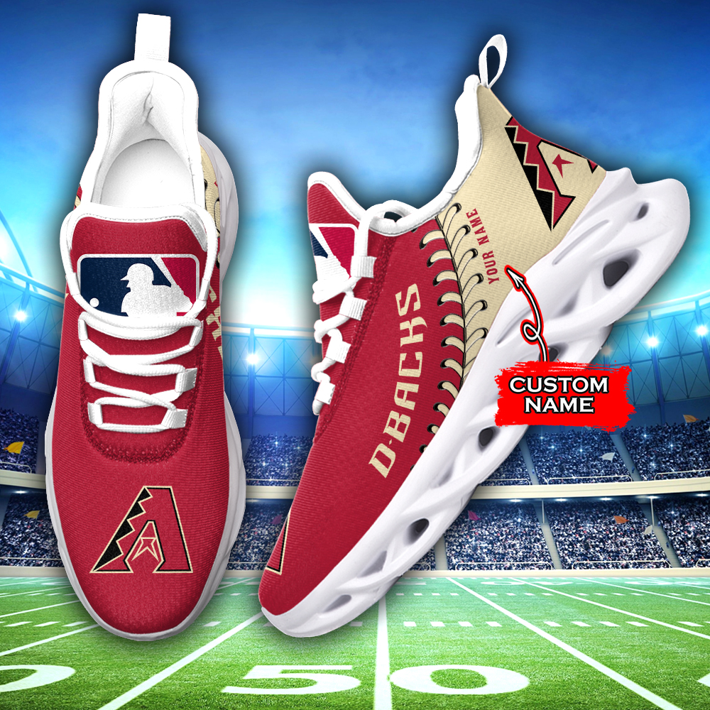 Arizona Diamondbacks MLB Max Soul Shoes Sneakers For Men And Women