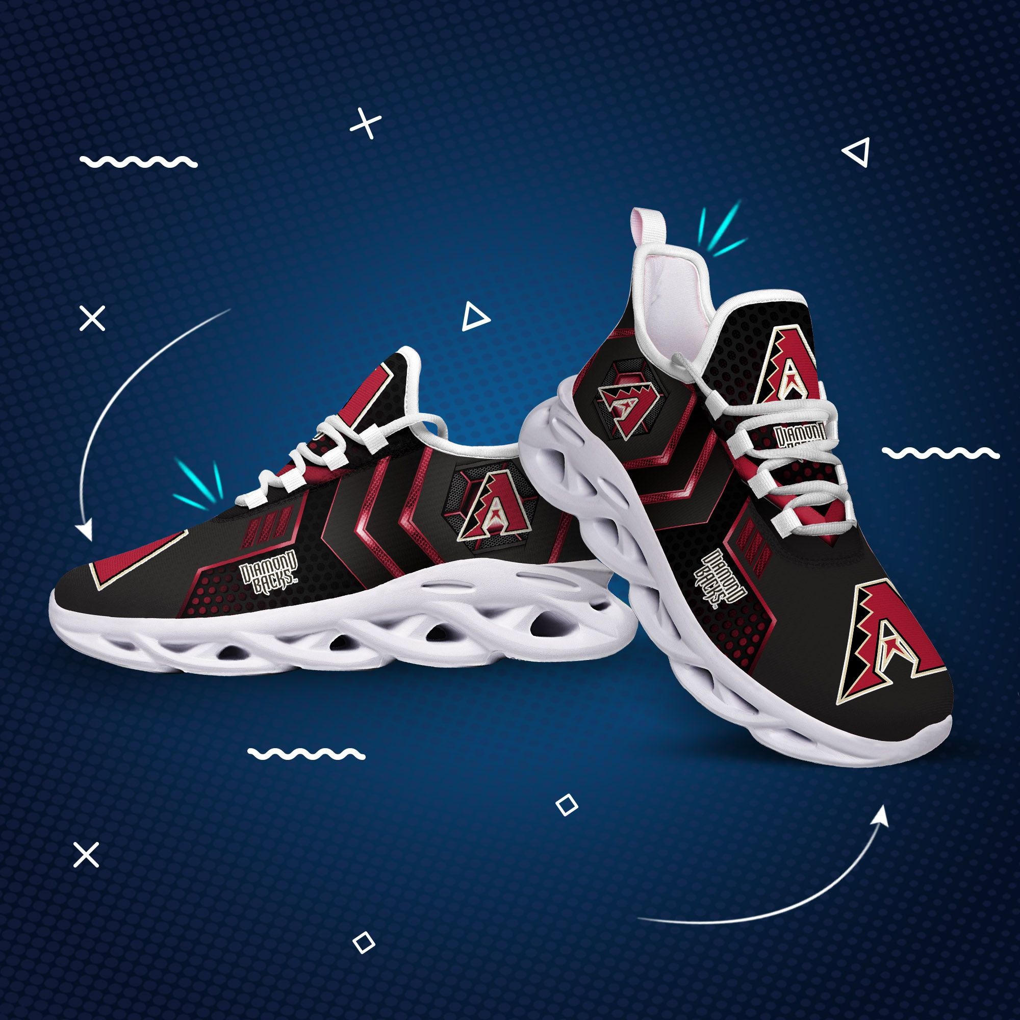 Arizona Diamondbacks Max Soul Shoes Sneakers For Men And Women
