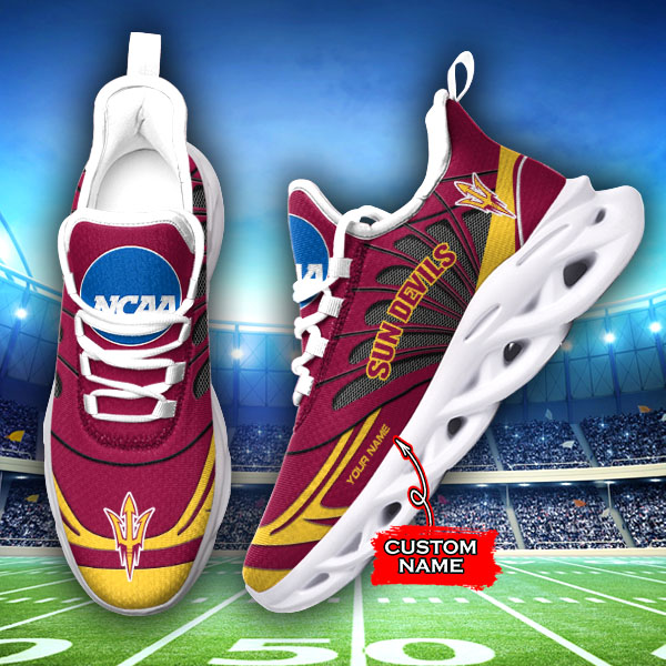 Arizona State Sun Devils NCAA Max Soul Shoes Sneakers For Men And Women