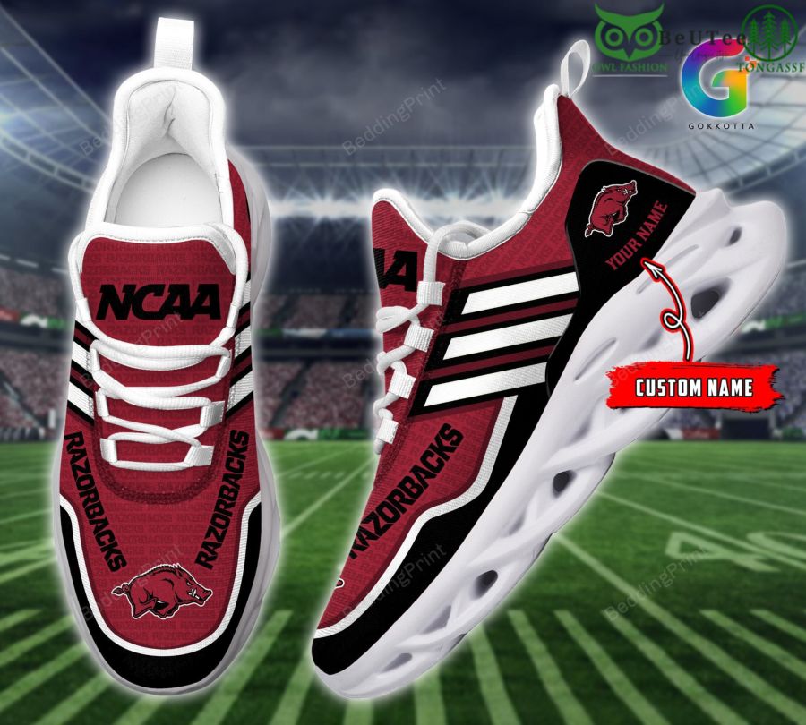 Arkansas Razorbacks Max Soul Shoes Sneakers For Men And Women