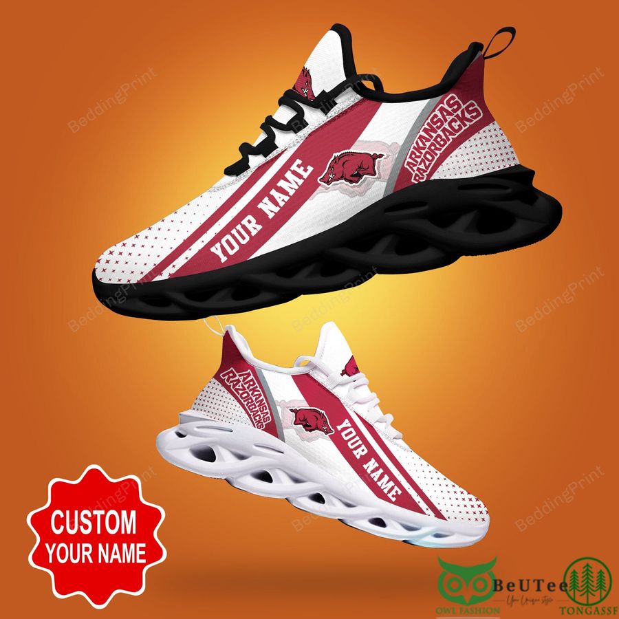 Arkansas Razorbacks Max Soul Shoes Sneakers For Men And Women