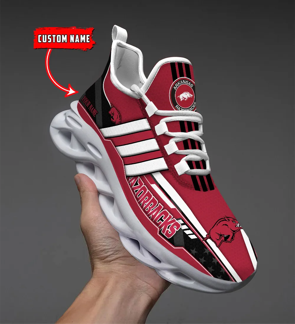 Arkansas Razorbacks Max Soul Shoes Sneakers For Men And Women