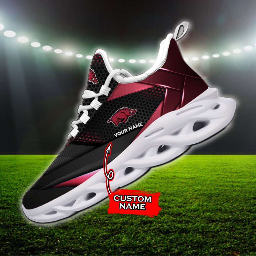 Arkansas Razorbacks NCAA Max Soul Shoes Sneakers For Men And Women