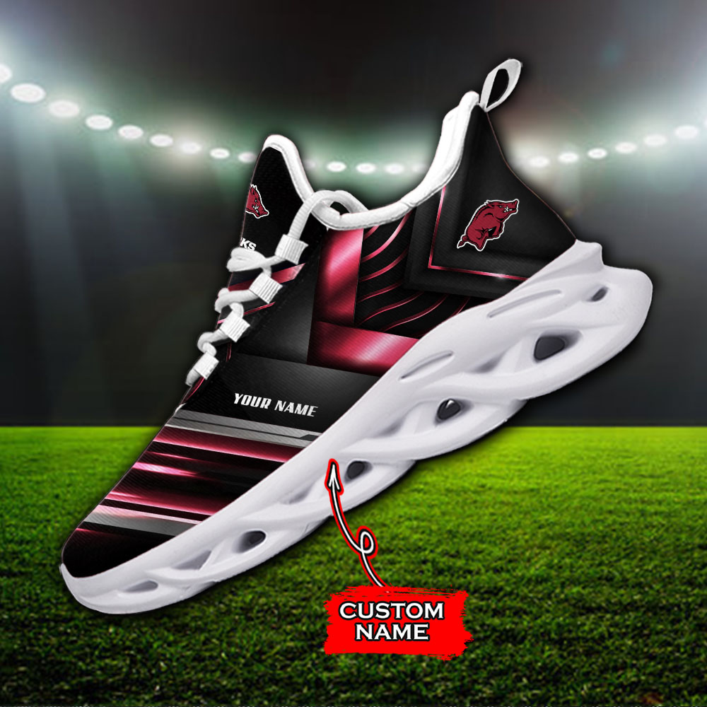 Arkansas Razorbacks NCAA Max Soul Shoes Sneakers For Men And Women