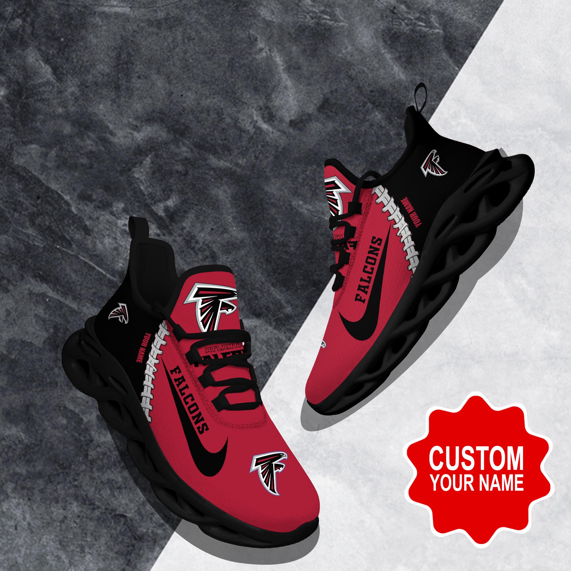 Atlanta Falcons Max Soul Shoes Sneakers For Men And Women