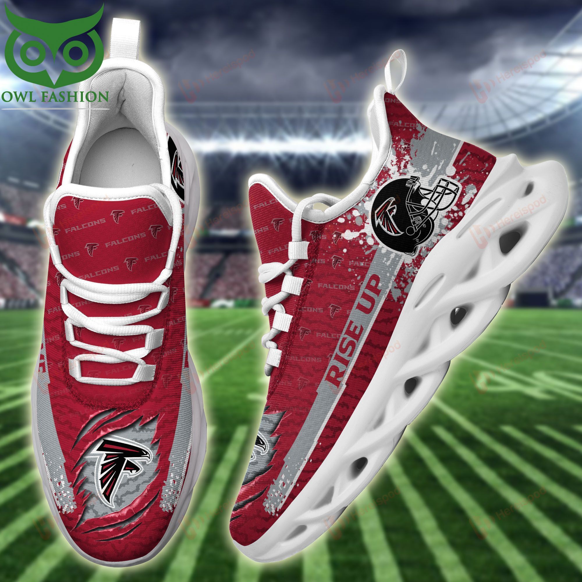 Atlanta Falcons Max Soul Shoes Sneakers For Men And Women