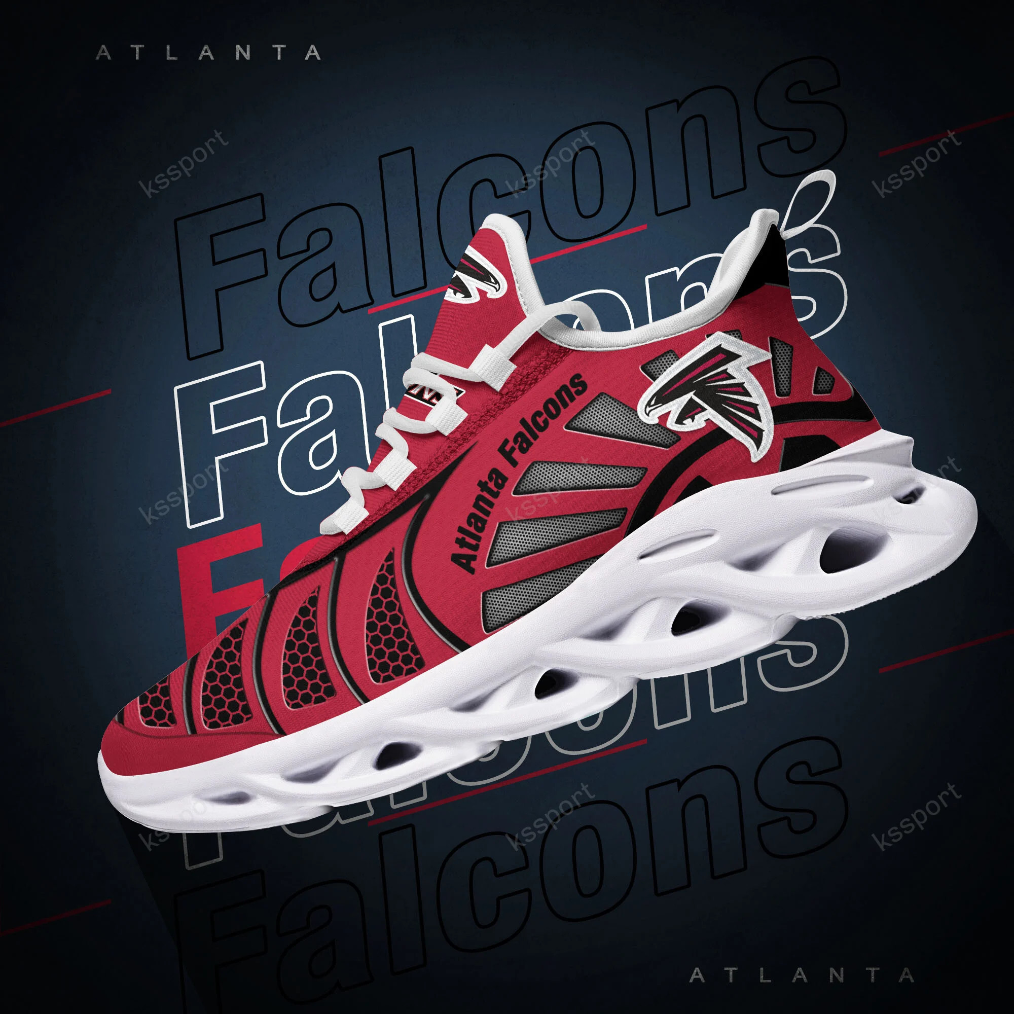 Atlanta Falcons NFL Max Soul Shoes Sneakers For Men And Women