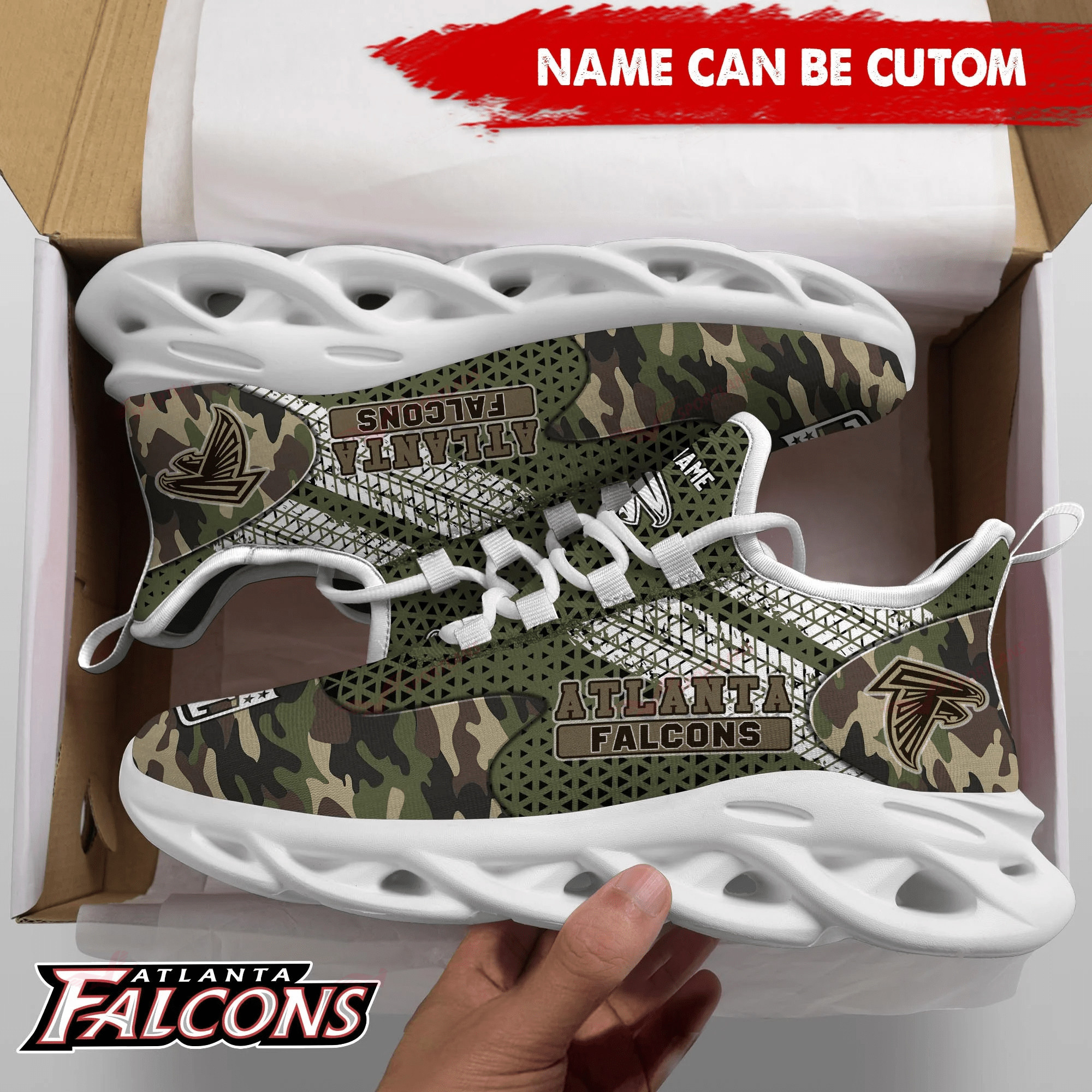 Atlanta Falcons NFL Max Soul Shoes Sneakers For Men And Women