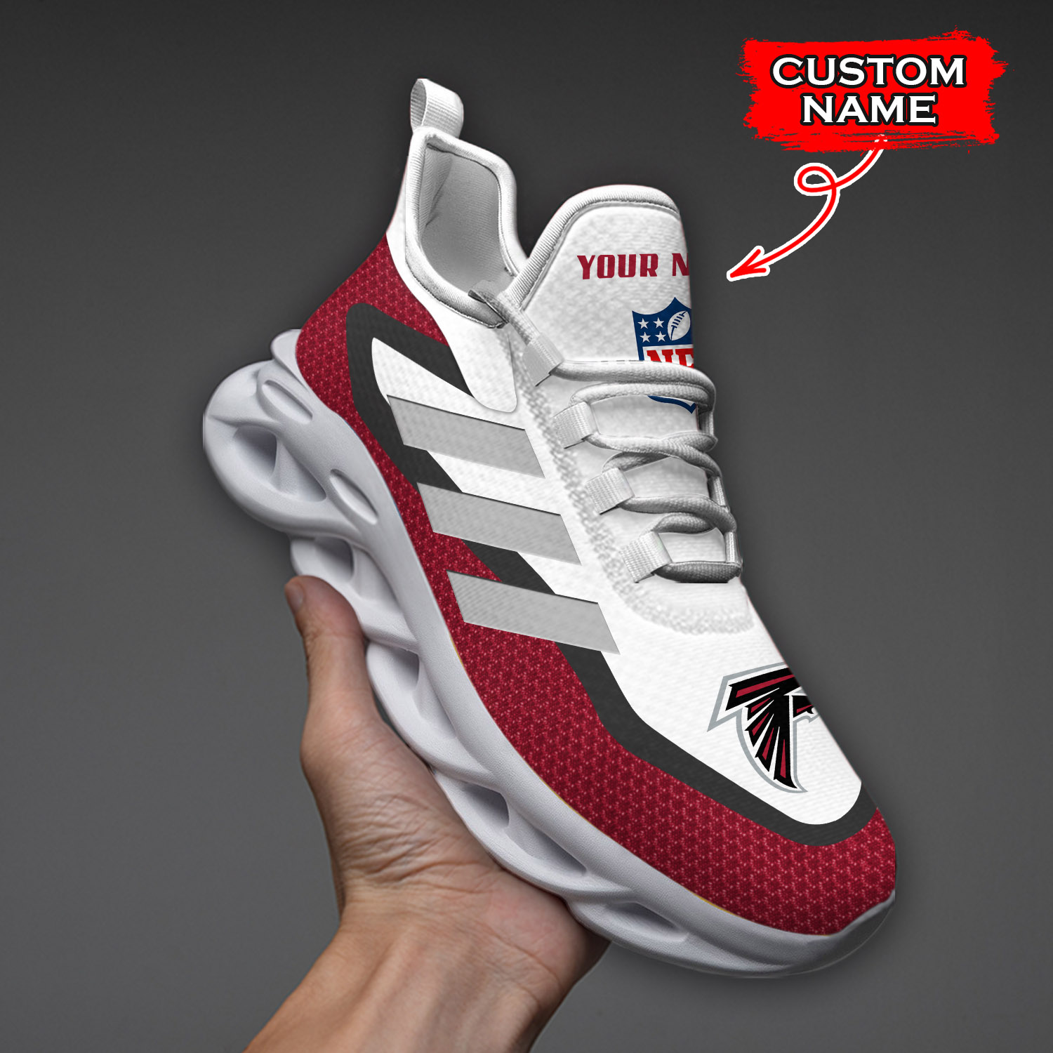 Atlanta Falcons NFL Max Soul Shoes Sneakers For Men And Women