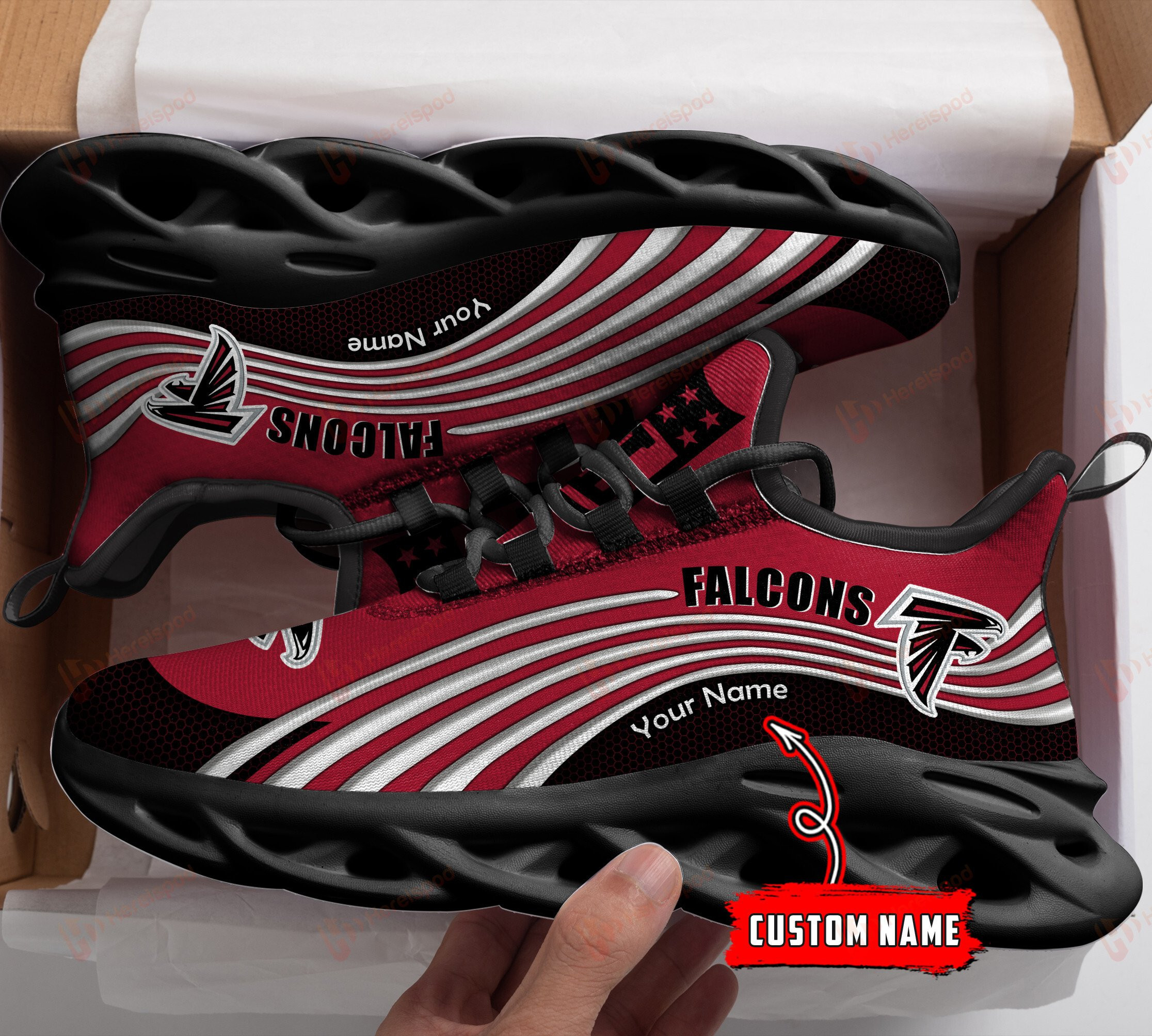 Atlanta Falcons NFL Max Soul Shoes Sneakers For Men And Women
