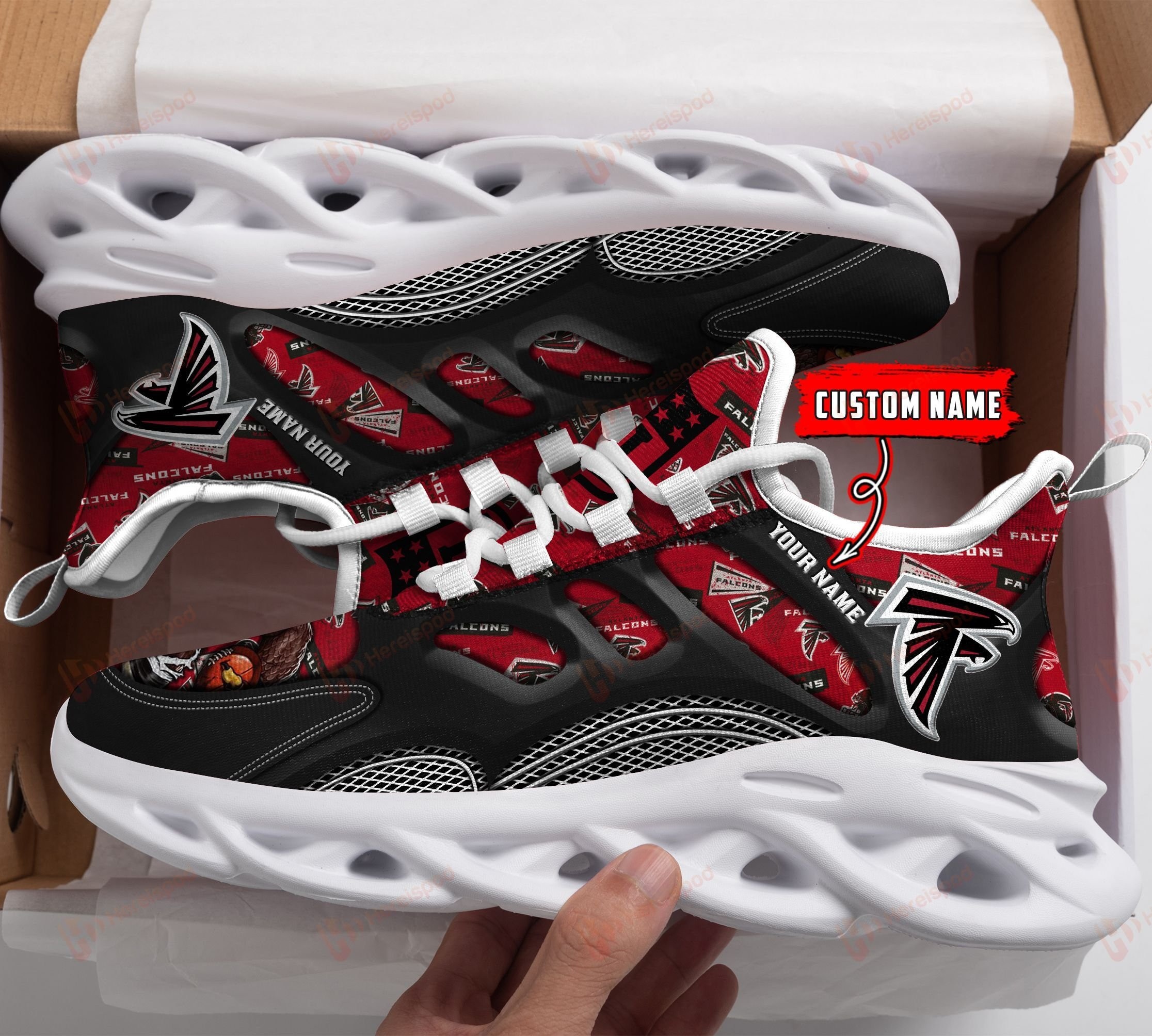 Atlanta Falcons NFL Max Soul Shoes Sneakers For Men And Women