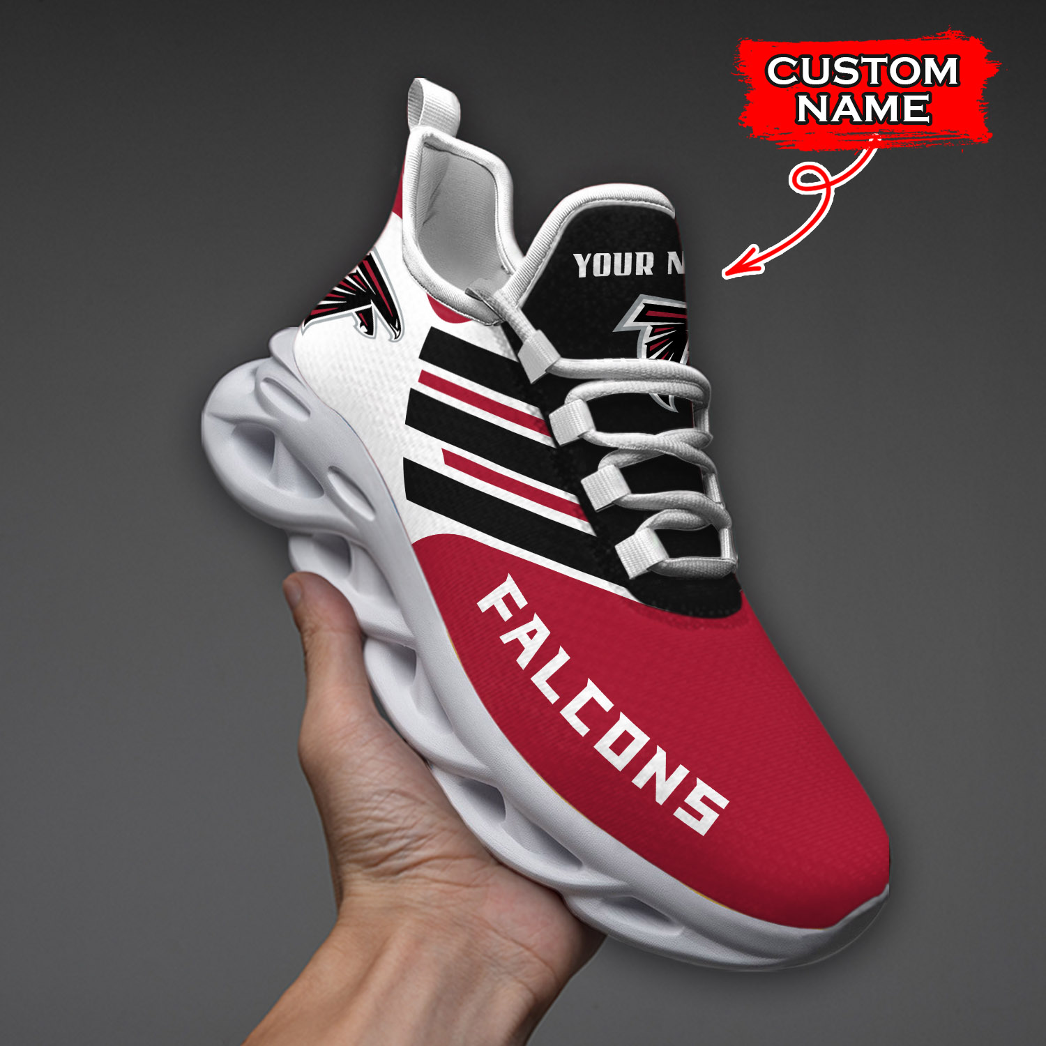 Atlanta Falcons NFL Max Soul Shoes Sneakers For Men And Women