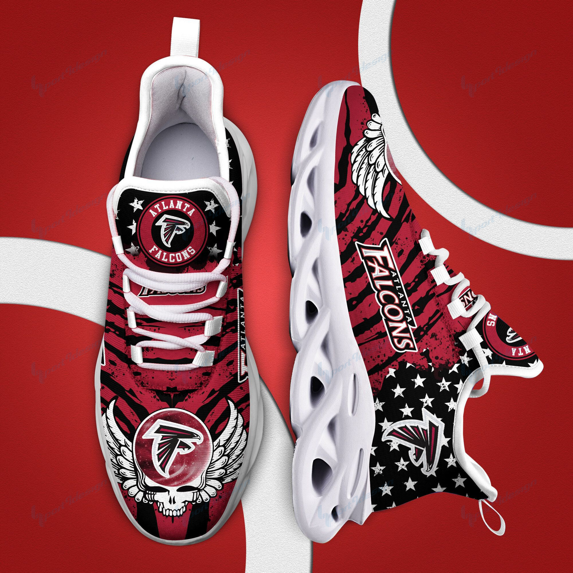 Atlanta Falcons NFL Max Soul Shoes Sneakers For Men And Women