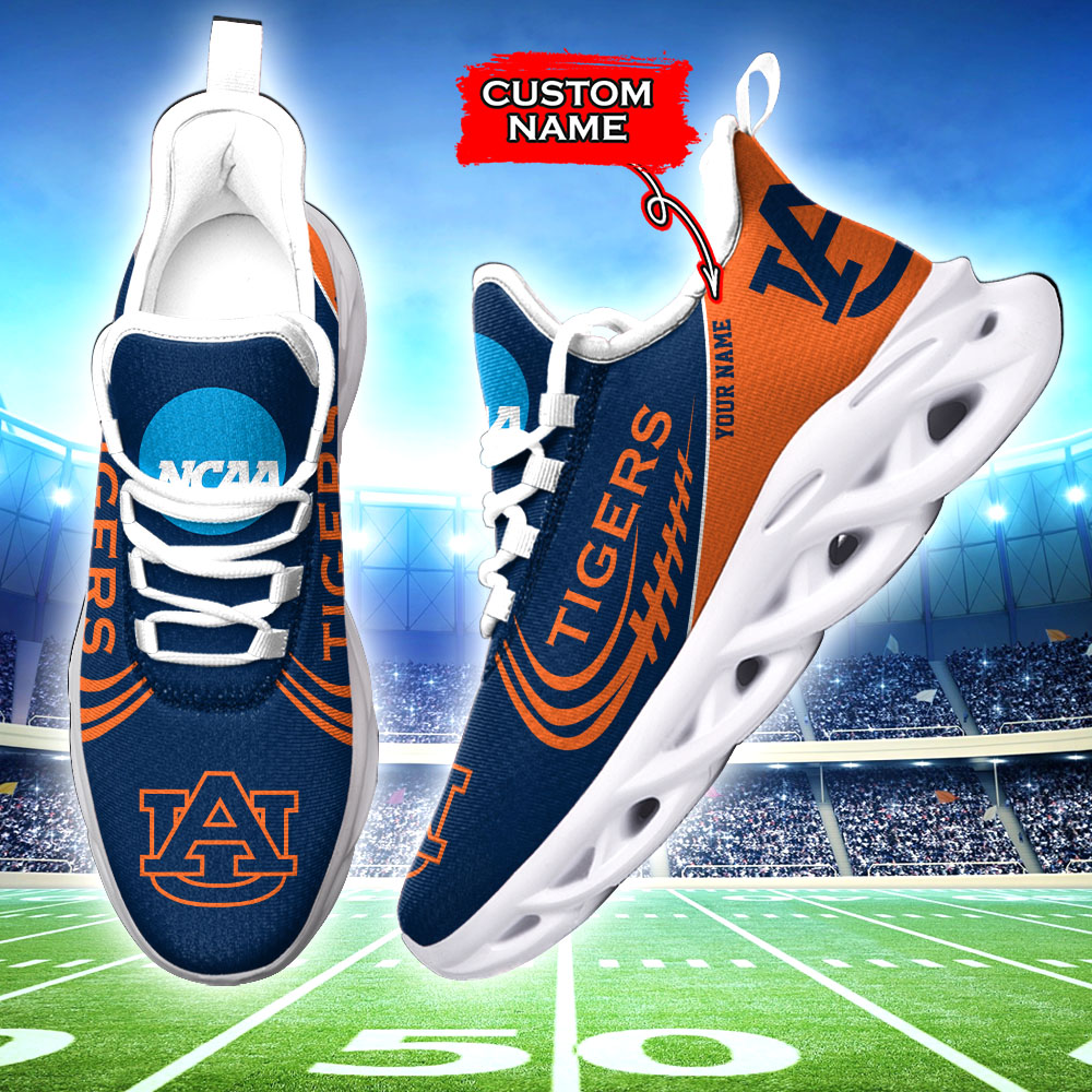 Auburn Tigers NCAA Max Soul Shoes Sneakers For Men And Women