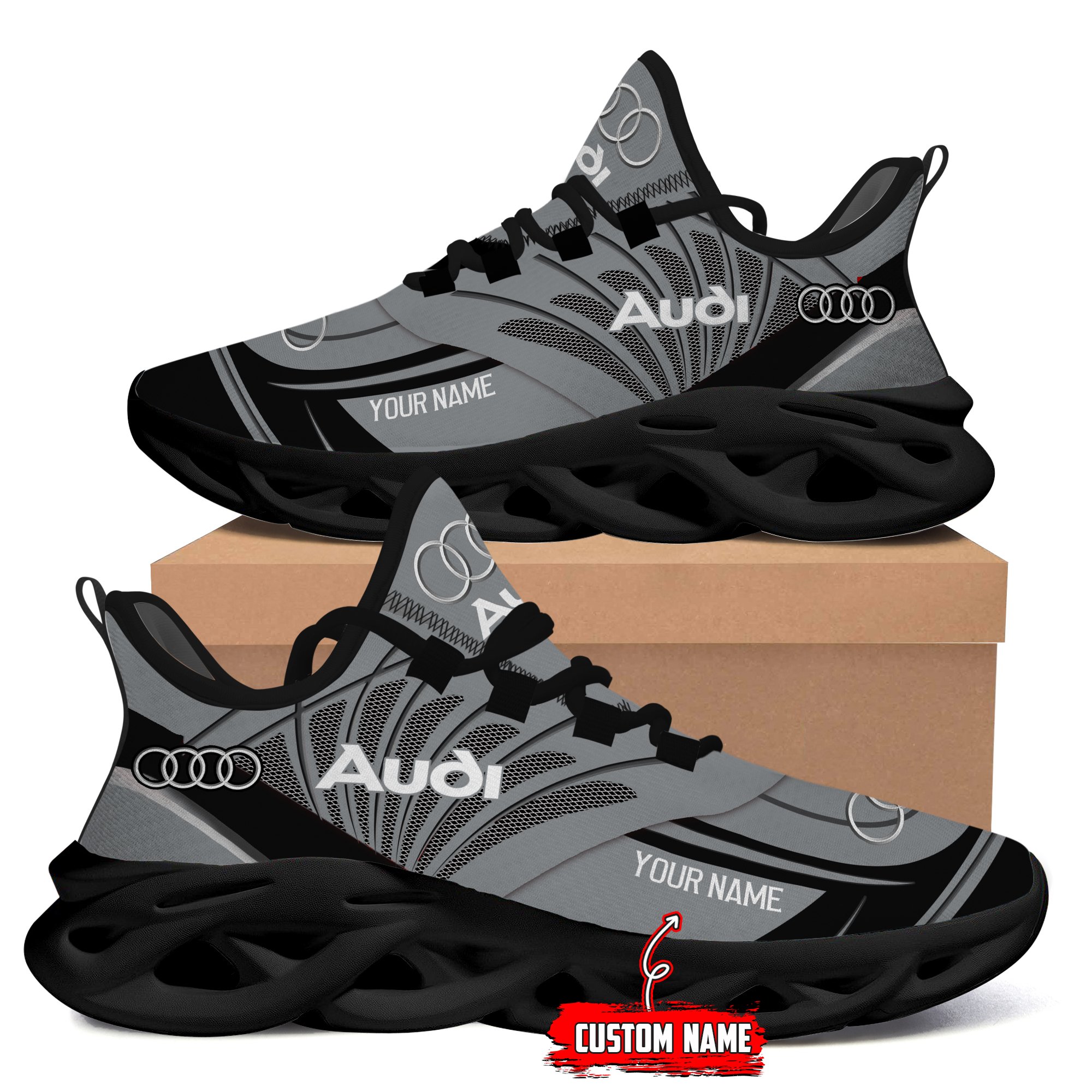 Audi Max Soul Shoes Sneakers For Men And Women