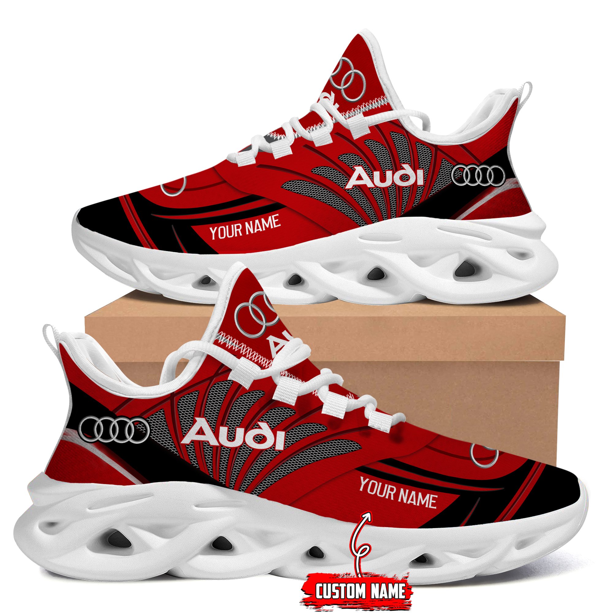 Audi Max Soul Shoes Sneakers For Men And Women
