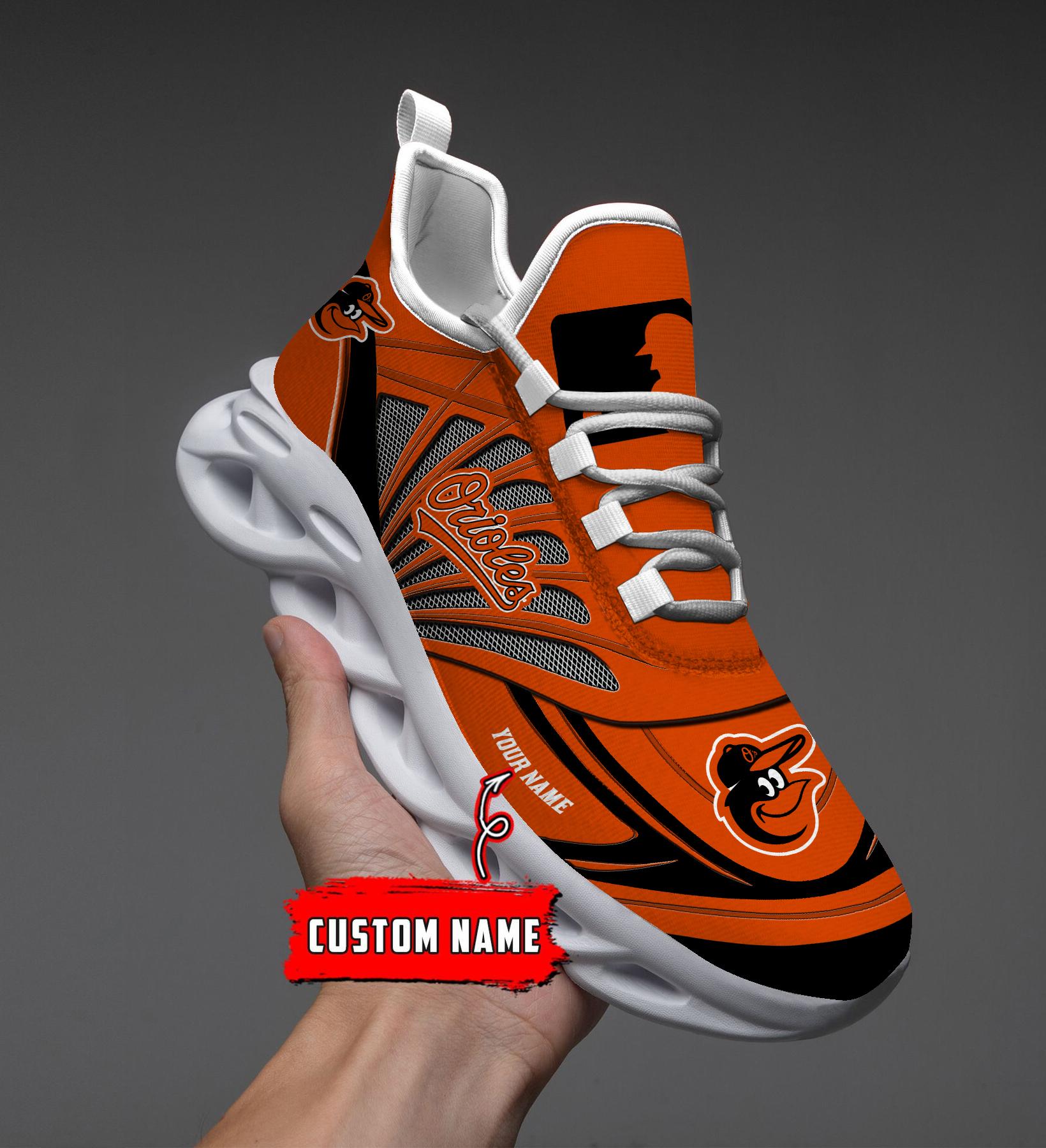 Baltimore Orioles Max Soul Shoes Sneakers For Men And Women