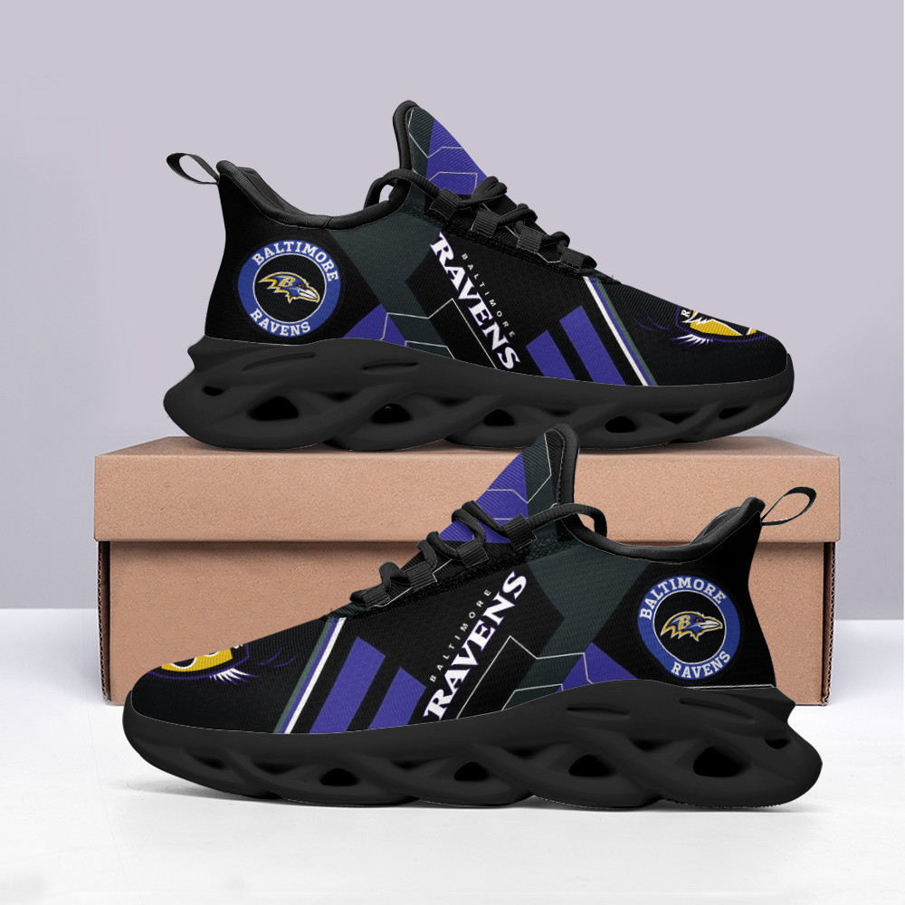 Baltimore Ravens Max Soul Shoes Sneakers For Men And Women
