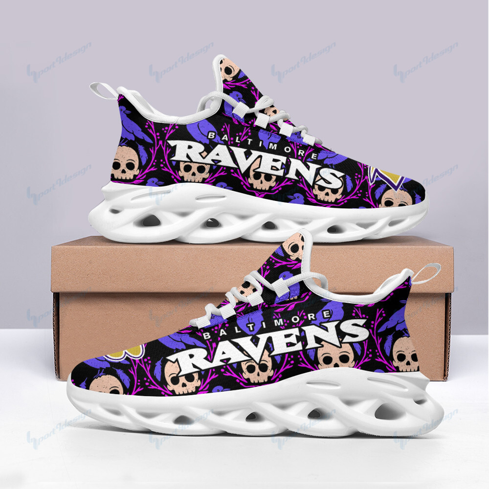 Baltimore Ravens Max Soul Shoes Sneakers For Men And Women