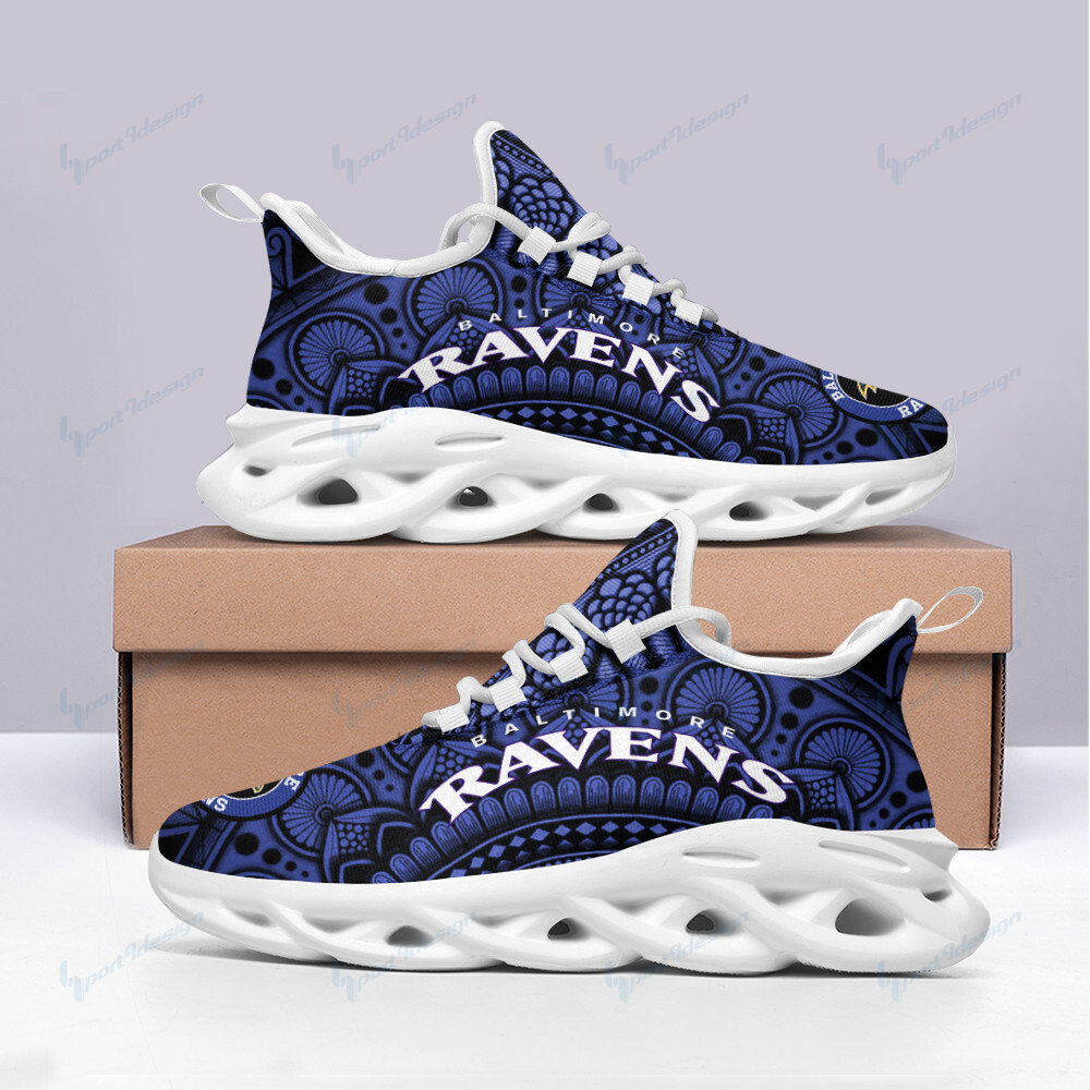 Baltimore Ravens Max Soul Shoes Sneakers For Men And Women