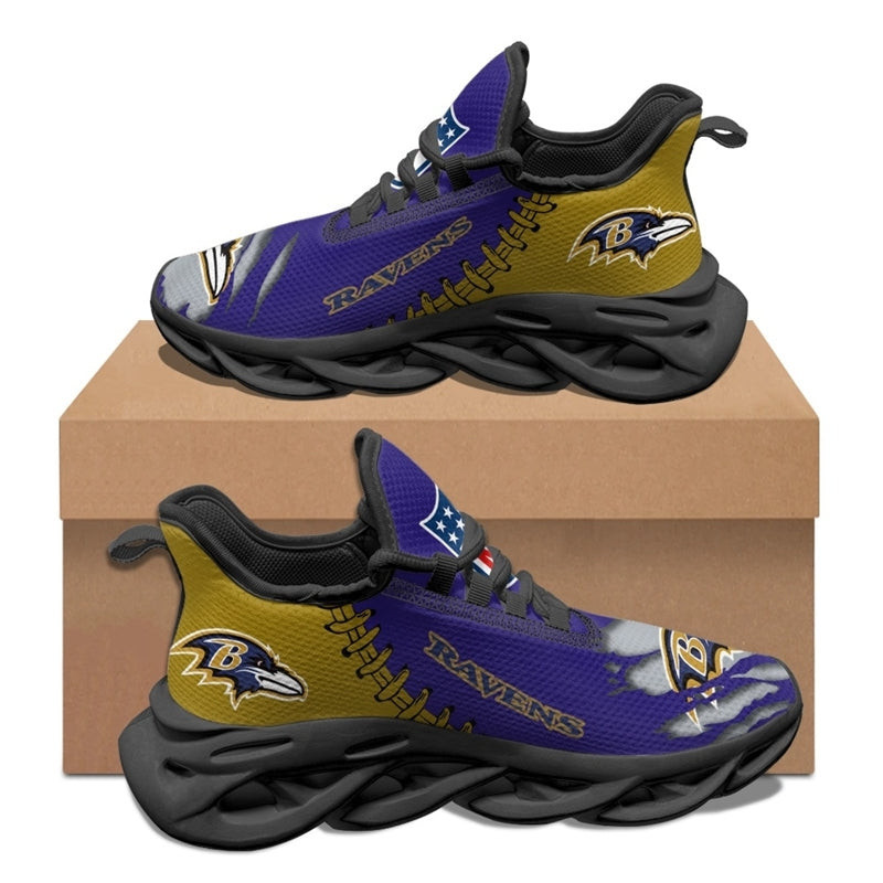 Baltimore Ravens Max Soul Shoes Sneakers For Men And Women