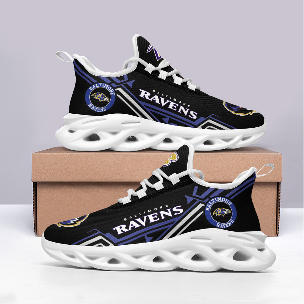 Baltimore Ravens NFL Max Soul Shoes Sneakers For Men And Women