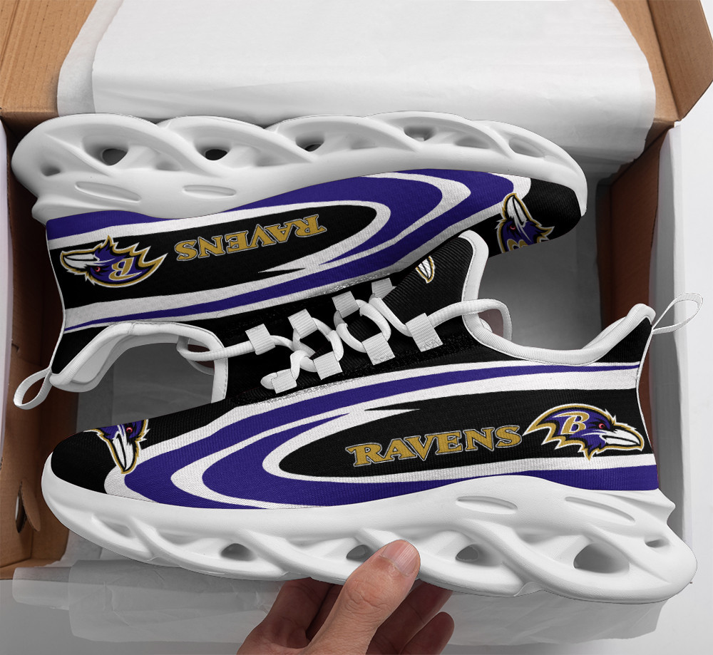Baltimore Ravens NFL Max Soul Shoes Sneakers For Men And Women
