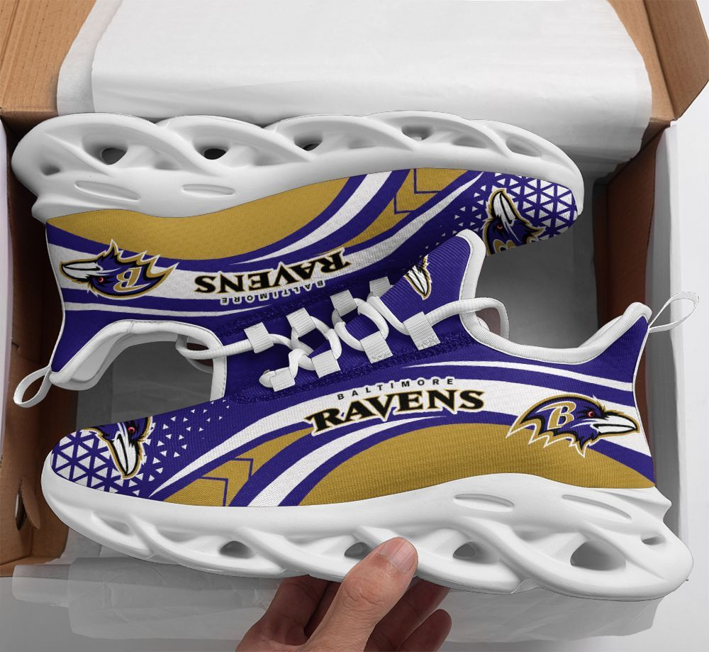 Baltimore Ravens NFL Max Soul Shoes Sneakers For Men And Women