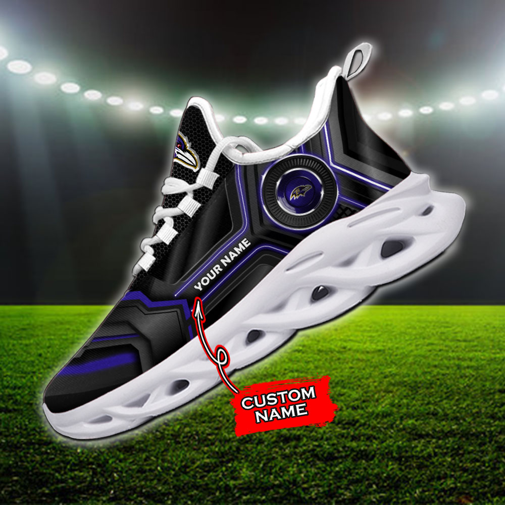 Baltimore Ravens NFL Max Soul Shoes Sneakers For Men And Women